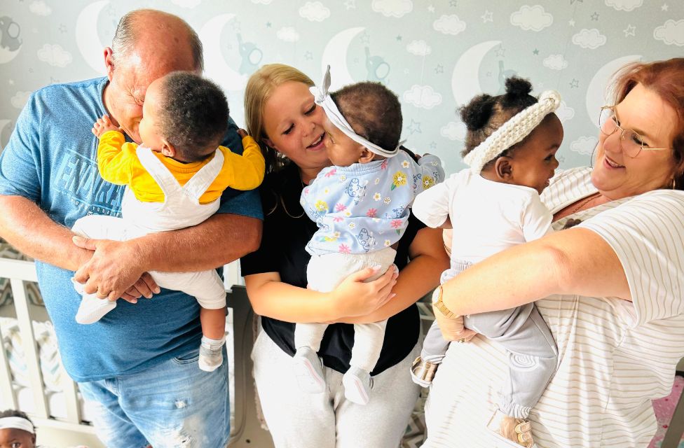 journey of hope baby home family photo